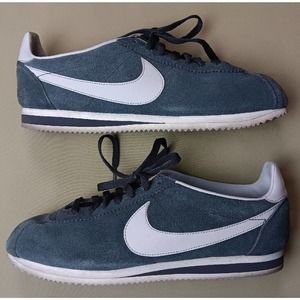 Mens Nike Classic Cortez Suede Grey Sneaker 532486-010 Men's 12
